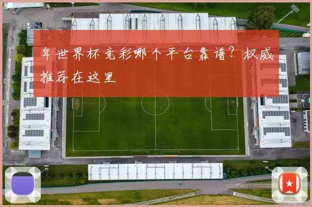 年世界杯竞彩哪个平台靠谱？权威推荐在这里