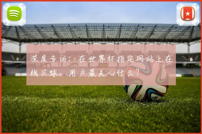 深度专访：在世界杯指定网站上在线买球，用户最关心什么？