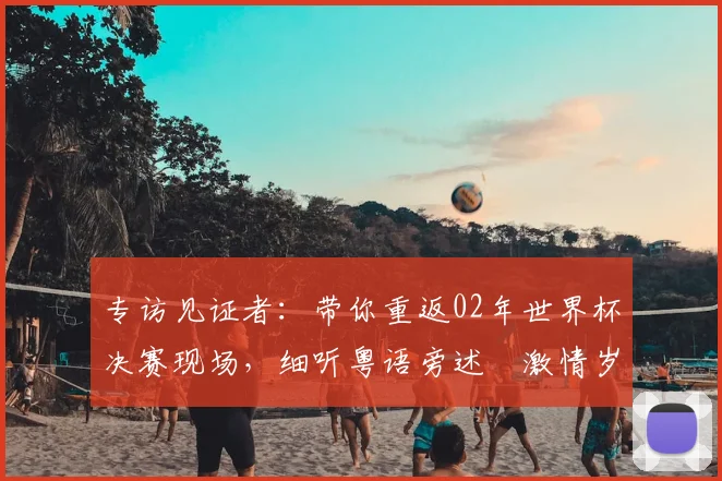 专访见证者：带你重返02年世界杯决赛现场，细听粤语旁述嘅激情岁月