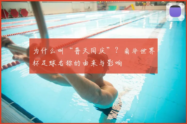 为什么叫“普天同庆”？南非世界杯足球名称的由来与影响