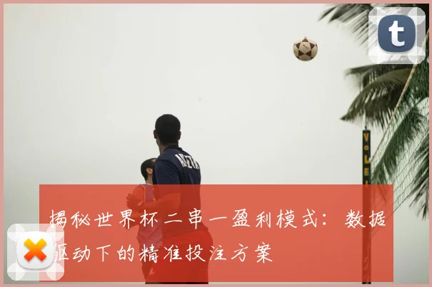揭秘世界杯二串一盈利模式：数据驱动下的精准投注方案